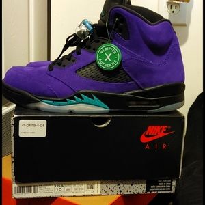 Jordan 5 retro grape alternate